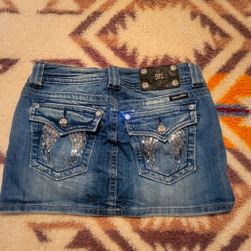 Miss Me Jean skirt